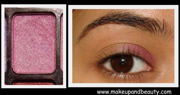 eye makeup tutorial. Apply a turquoise blue eye