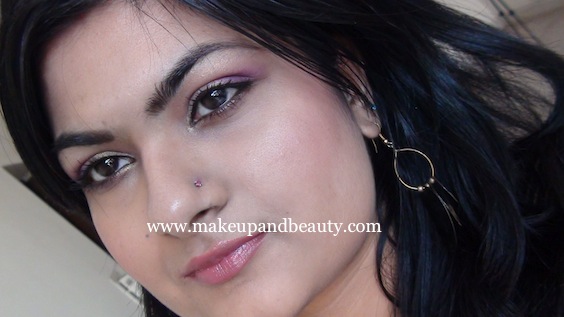 angel eye makeup. Golden Pink Eye Makeup