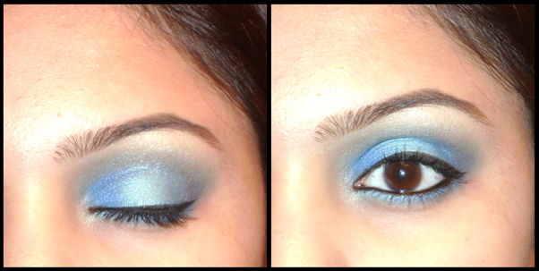 indian party makeup. Electric Blue Party Makeup