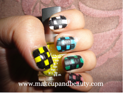 This time I am going to do a nail art tutorial for short nails