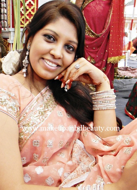 saree makeup