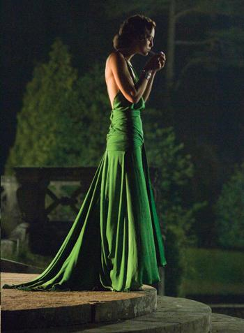 keira knightley in atonement green. Keira Knightley as Cecelia