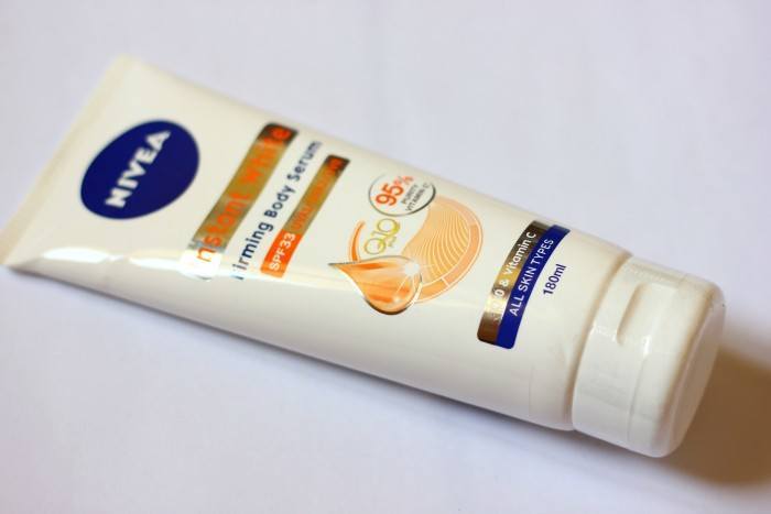 Nivea Instant White Firming Body Serum Review