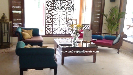 Sitting Area (Inside)- Blossom Kochhar Day Spa