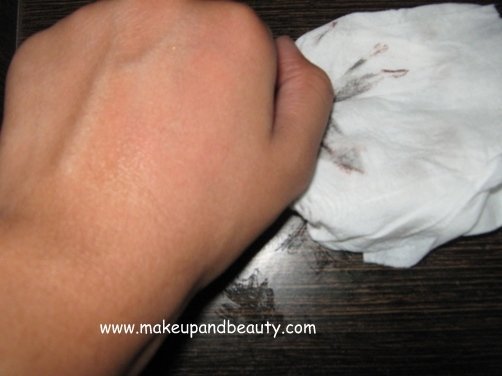 Kara makeup remover wipe