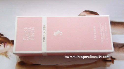 Estee Lauder: Pure White Linen Pink Coral Eau de Parfum Spray