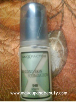 Max factor Second Skin Foundation