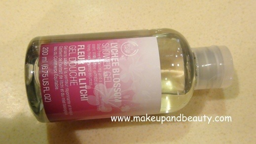 The Body Shop Lychee Blossom Shower Gel