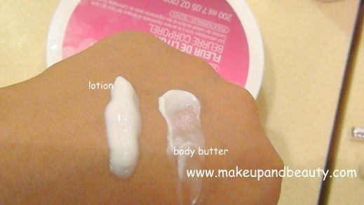 The Body Shop Lychee Blossom Swatches
