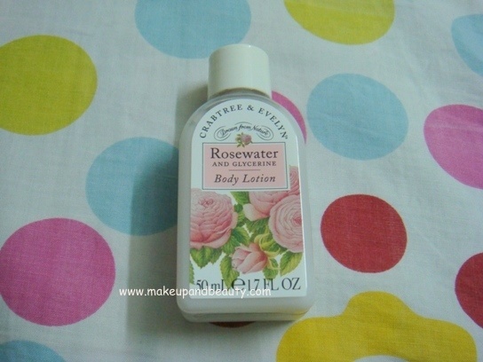 Crabtree and Evelyn Rose Water Body Lotion