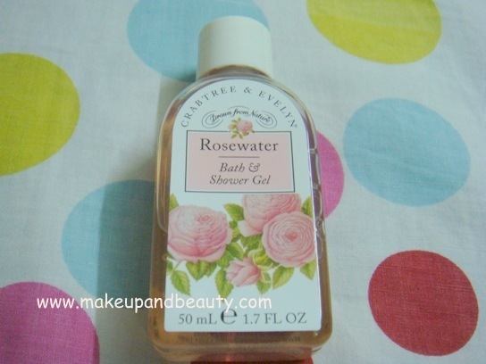 Crabtree and Evelyn Rose Water Bath and Shower Gel