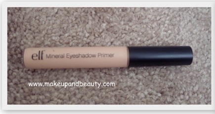ELF Mineral Eye Shadow Primer Review