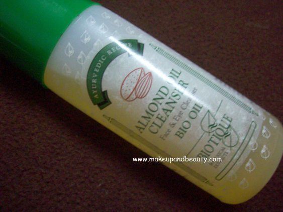Biotique Almond oil Cleanser 