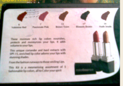 Coloressence lipstick