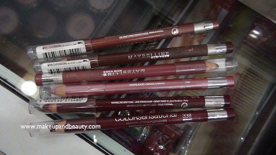 Maybelline Color Sensational Lip Pencil PIcs