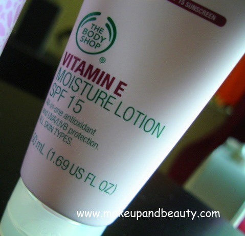 Mening glans Gepensioneerde The Body Shop – Vitamin E Moisture Lotion SPF 15 Review