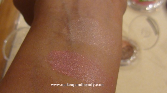 Baked to last petal blush swatches