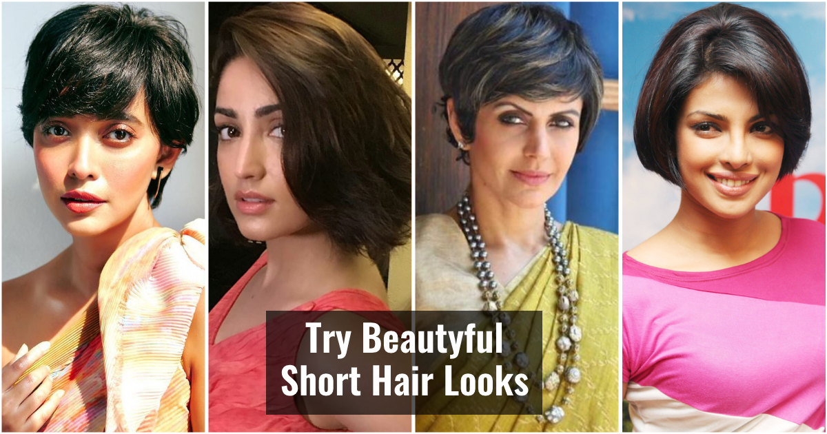 4 Short Hairstyles Exclusively Picked by Indian Women  Hamstech Blog