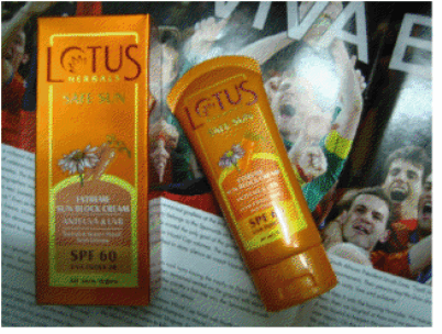 Lotus Herbals Extreme sun block cream (SPF 60)