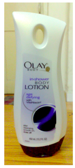 Olay in shower moisturiser