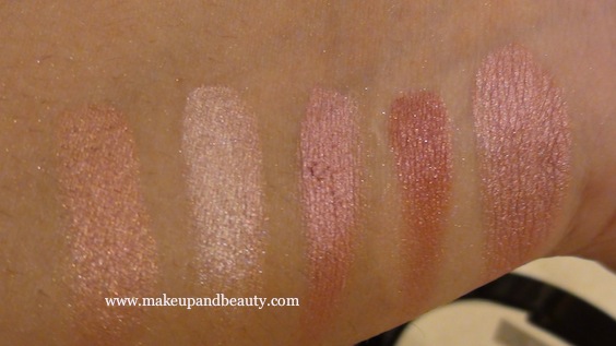 The Body Shop Cheek and Face Powder - Chestnut Berry Swatches