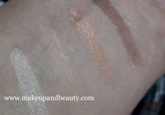 01 copper brown swatches