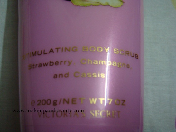 Victoria’s Secret Strawberry and Champagne Stimulating Body Scrub 