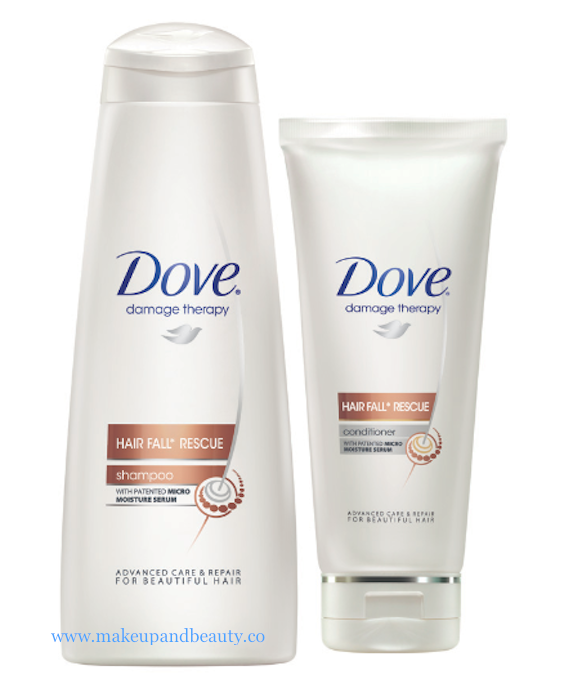 HAIRFALL RESCUE: Dove Hair Fall Rescue provides nourishment and extra protection to hair enabling less hair fall due to hair breakage