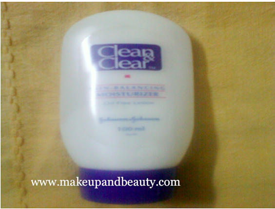 Clean and clear oil free moisturiser