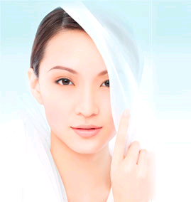 woman using homemade face pack for skin whitening