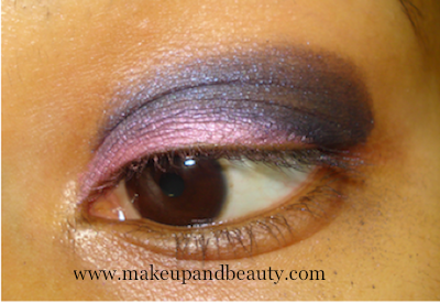 Purple Pink Smokey Eye 