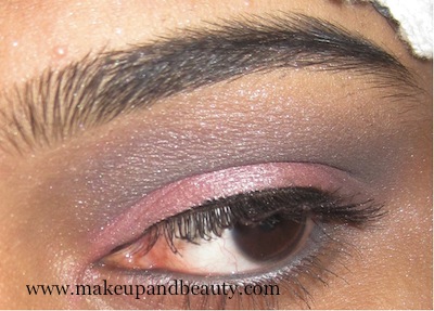 Pink Grey Eye Makeup