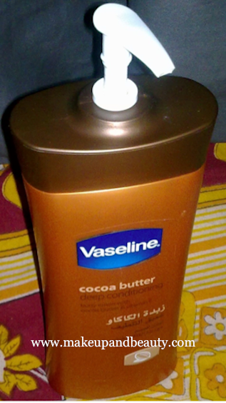 Vaseline cocoa butter Deep conditioning body lotion