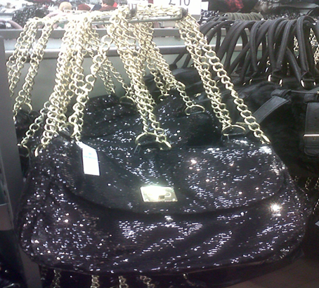 bag with chains