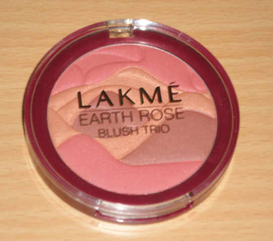 lakme earth rose blush trio view