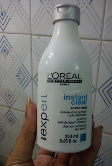 loreal instant clear anti dandruff bottle