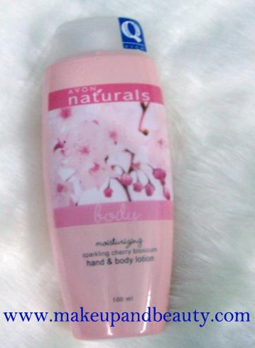 Avon Sparkling Cherry Blossom Hand and Body Lotion Cover