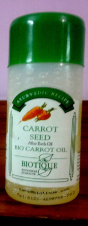 Biotique Carrot Seed After Bath Oil