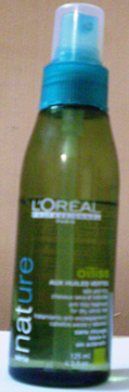 Loreal Oiliss Anti-frizz Leave-in Serum Bottle