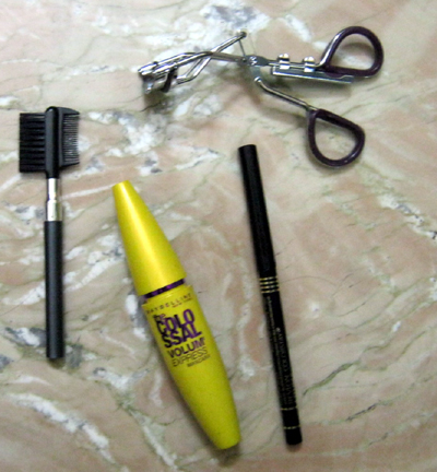 Thick Eyelashes Products Used
