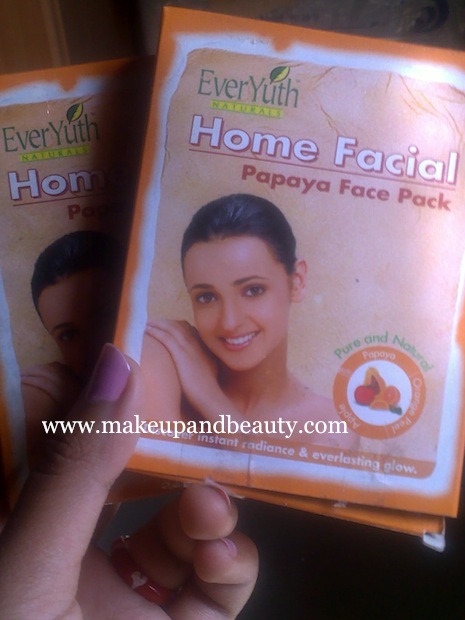 Everyuth Home Facial Pack papaya 