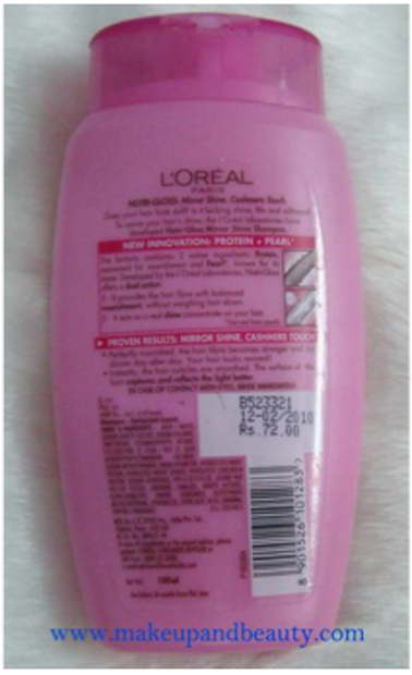 Loreal nutri gloss shampoo 