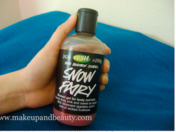 Lush snow fairy shower gel 