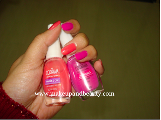 A Cynful Fiction Maybelline Colorama Mint  Baby Pink  Nail Polishes Of  The Month