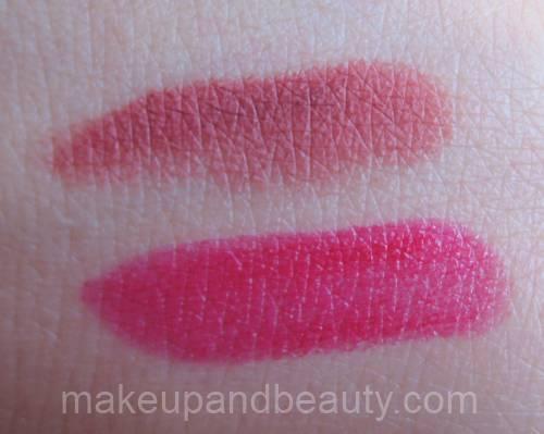 MAC & Mickey Contractor Lipstick Swatches