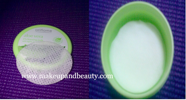Oriflame Aloe Cleansing Pads