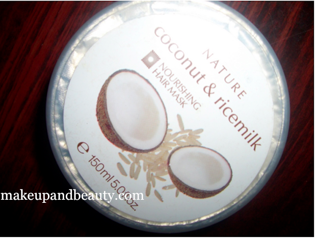 Oriflame Coconut and Ricemilk hair mask