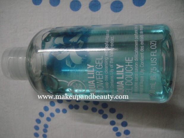 The Body Shop Aqua Lily Shower Gel