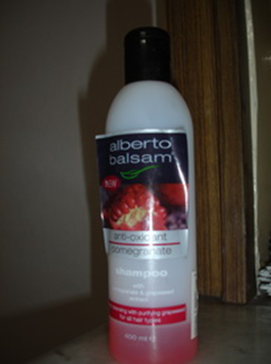 alberto balsam anti-oxidant pomegranate shampoo