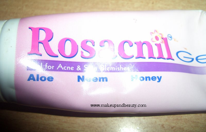 rosacnil gel acne skin blemishes